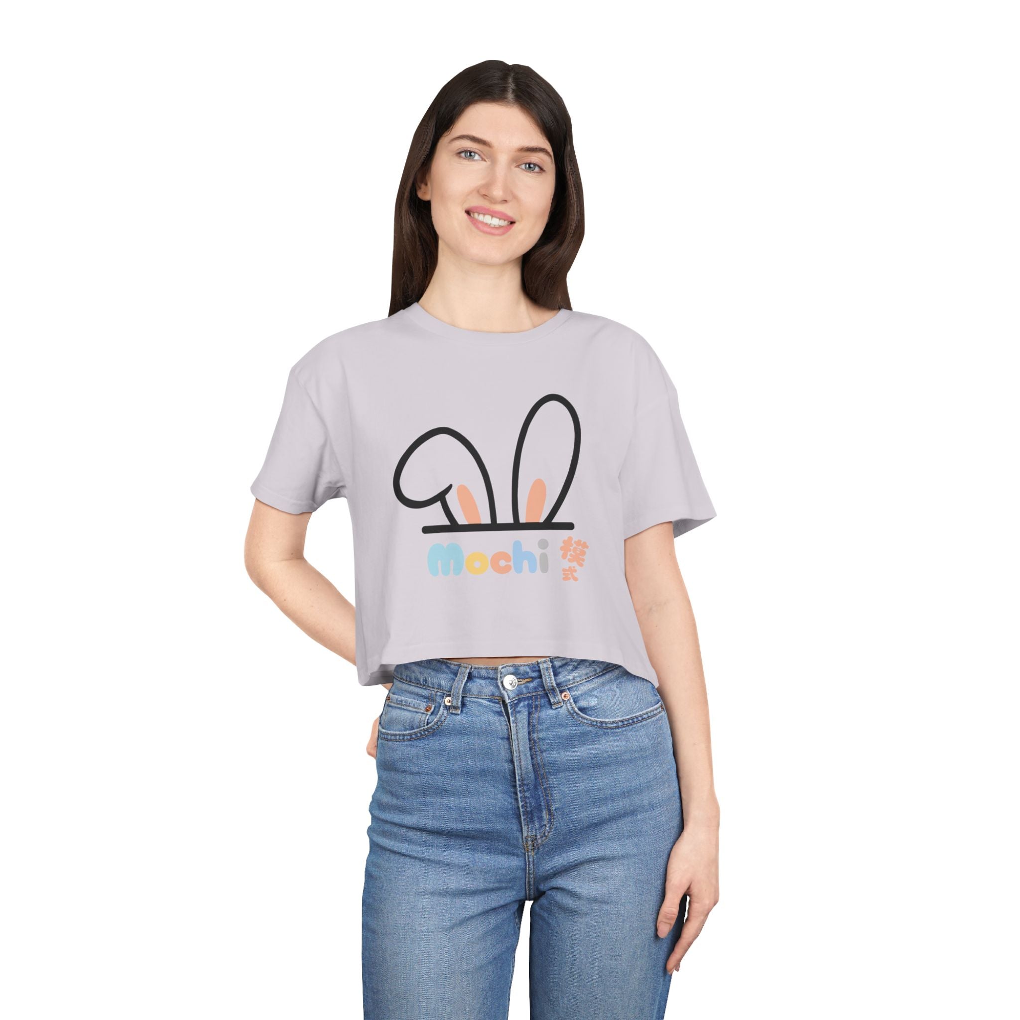 Mochi Ears Cropped Tee