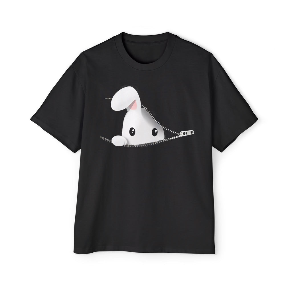Peeking Bunny Oversize Tee